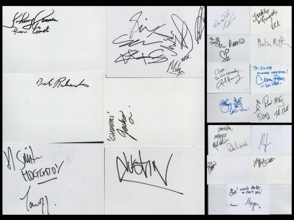 Lot 53: Music/Entertainment 19 variety Rock Band/Rock and Roll Band....