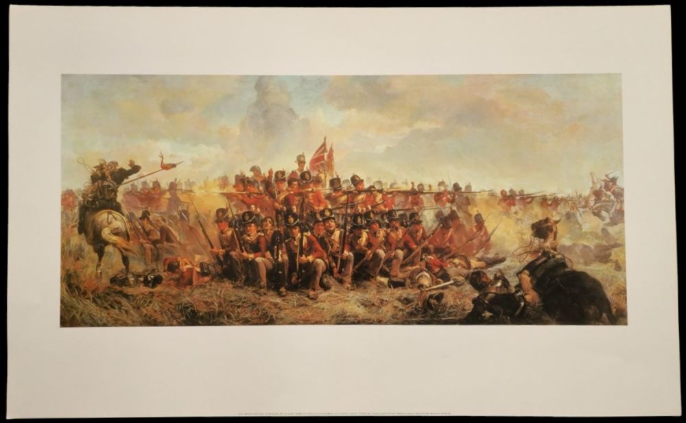 Lot 71: Quatre Bras 1815 by Elizabeth Thompson (Lady Butler)...