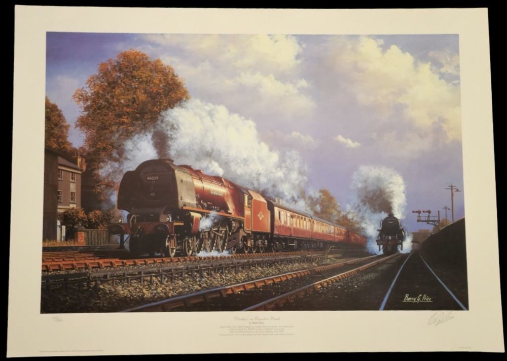Lot 74: Duchess' on Camden Bank by Barry Price 27.5x19.5-inch...