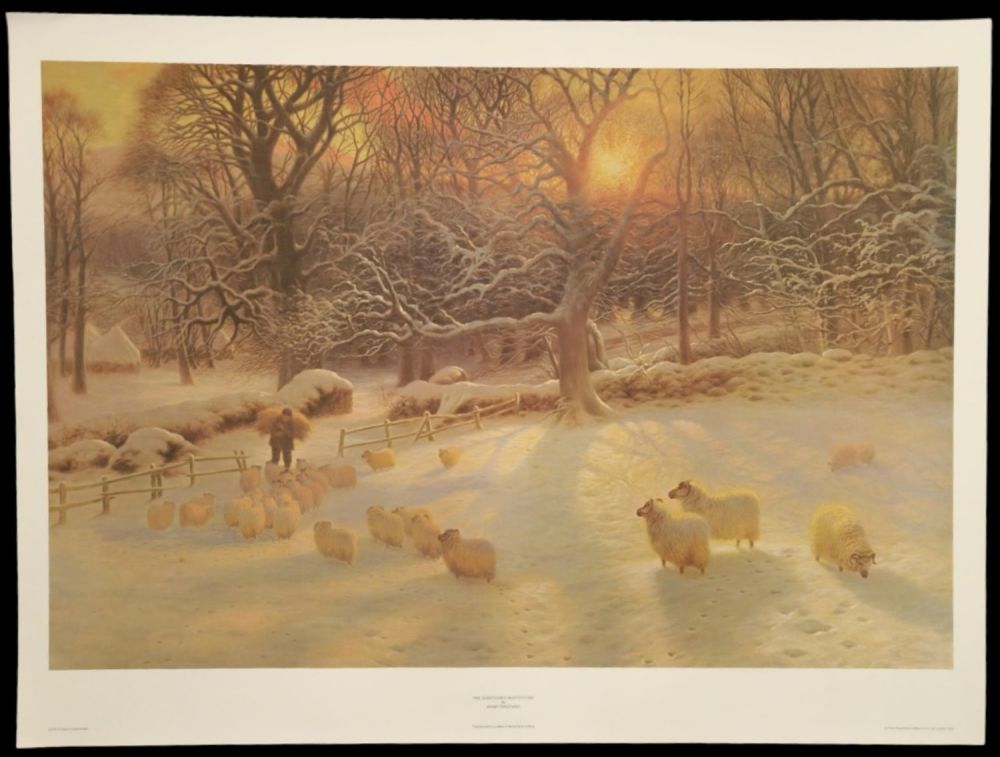 Lot 79: The Shortening Winter's Day Print by Joseph Farquharson...
