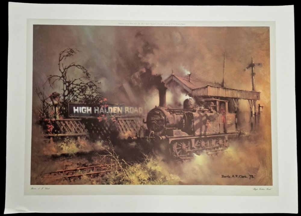 Lot 86: High Halden Road by the artist Barrie A....