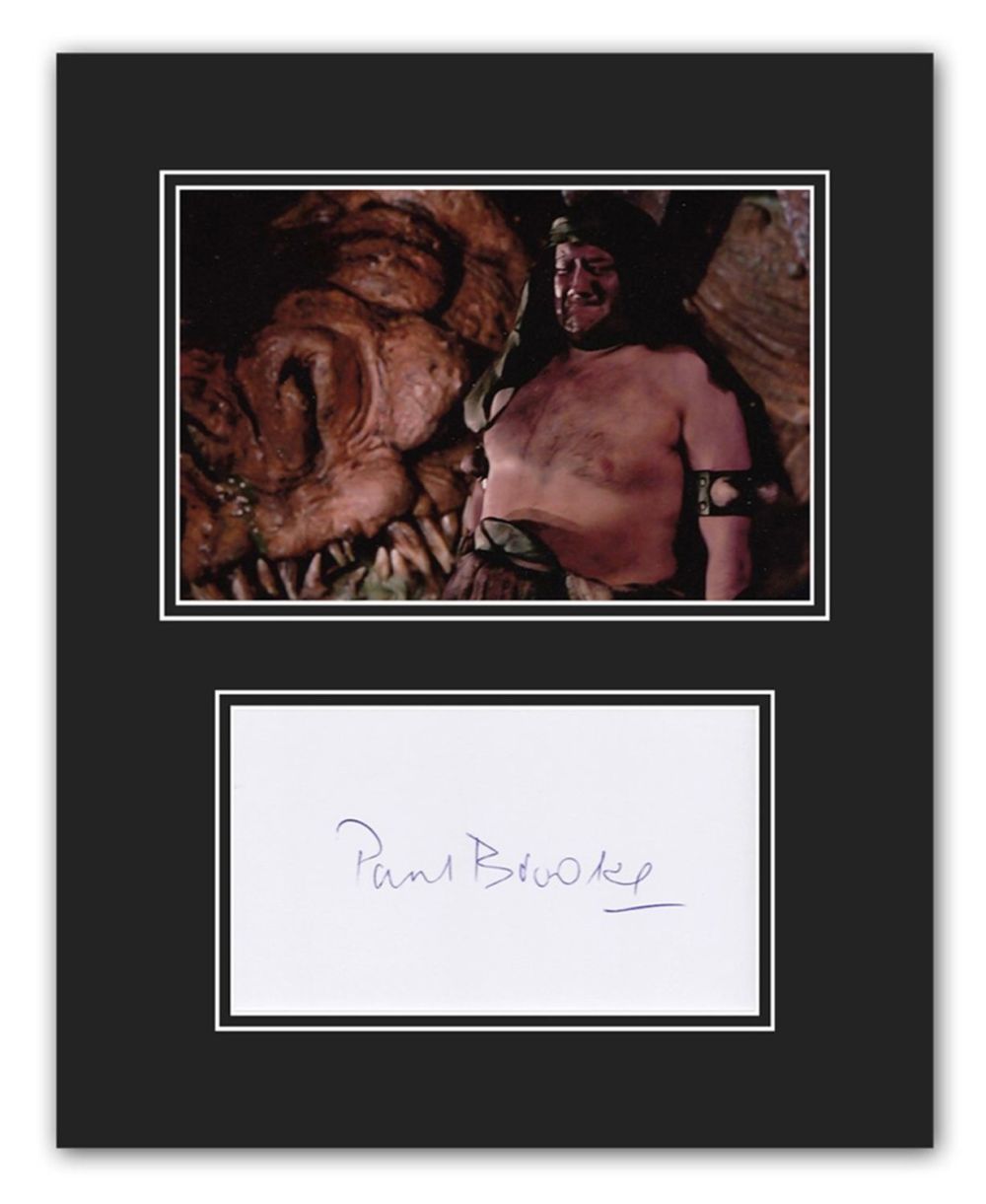 Lot 101: SALE! Star Wars Paul Brooke hand signed professionally...
