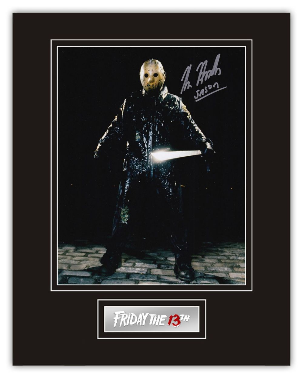 Lot 103: SALE! Friday The 13th Kane Hodder hand signed...