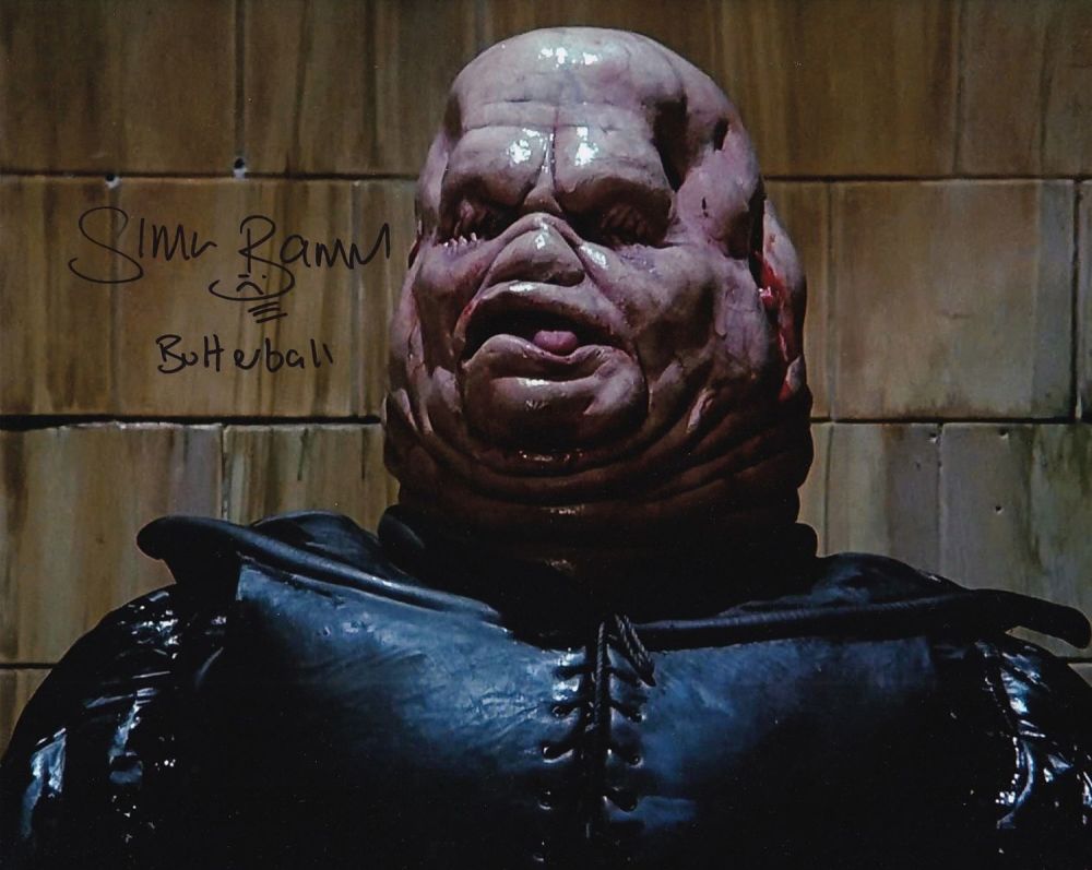 Lot 107: SALE! Hellraiser Simon Bamford hand signed 10x8 photo....