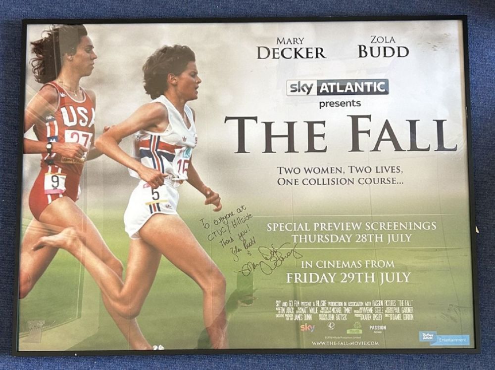 Lot 169: Athletics. Mary Decker and Zola Budd Signed The...