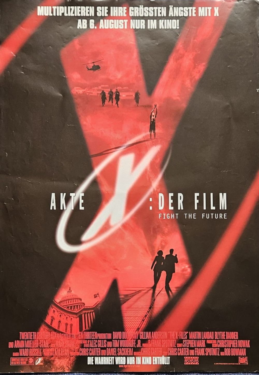 Lot 229: Akte : Der Film Fight The Future Large...