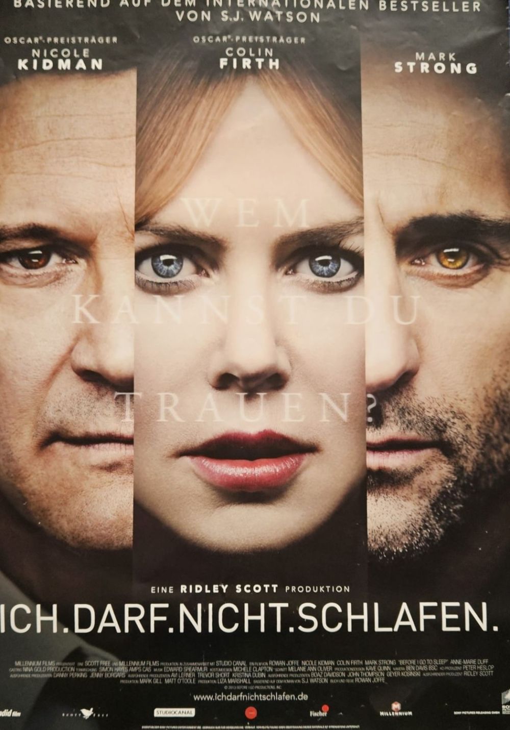 Lot 238: Ich. Darf. Nicht. Schlafen 2014 Film. (Before I...