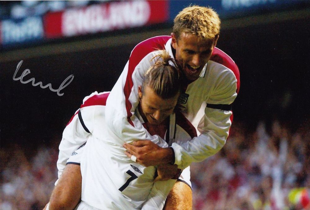 Lot 307: Autographed PHIL NEVILLE 12 x 8 photo :...