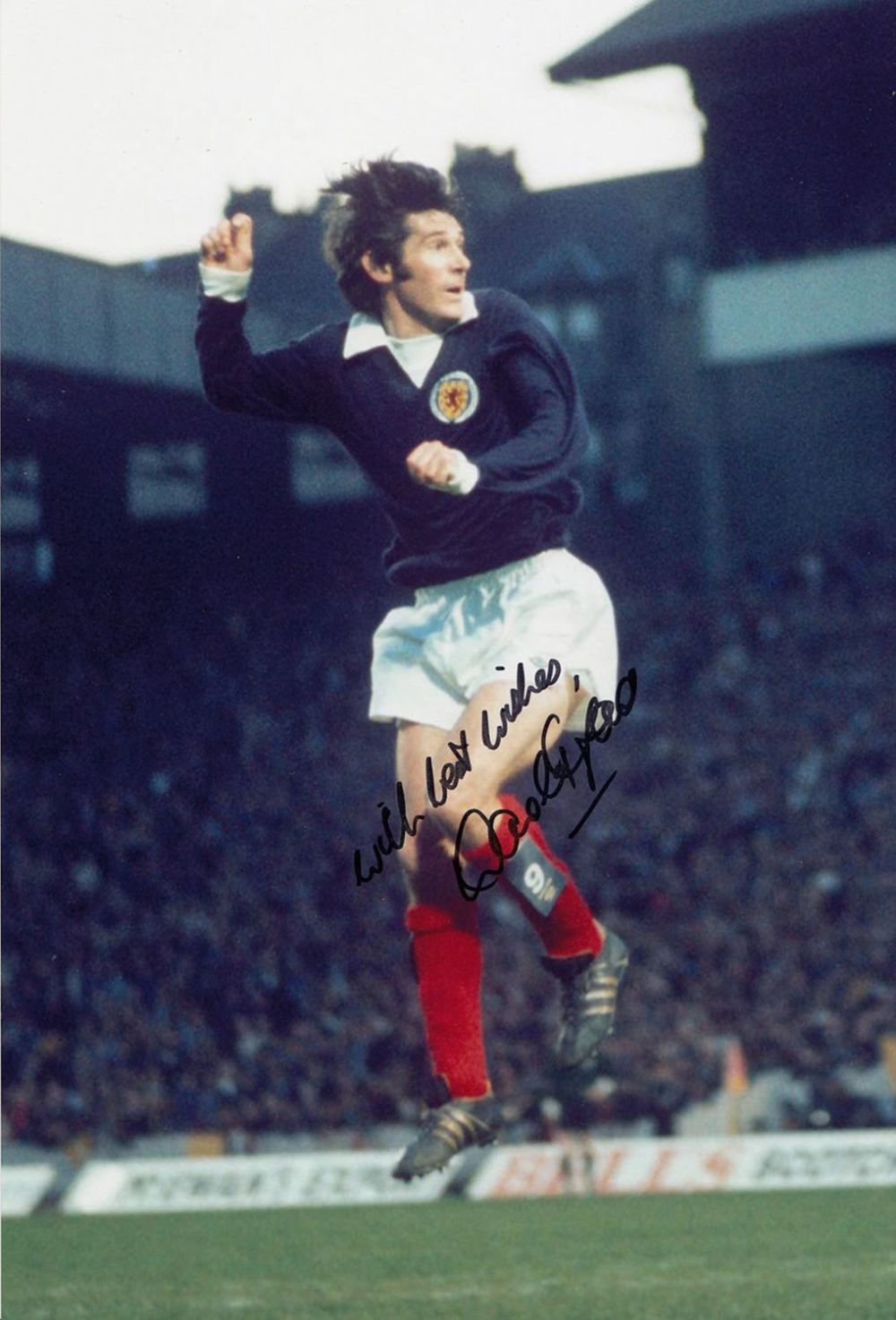 Lot 323: Autographed DONALD FORD 12 x 8 photo :...