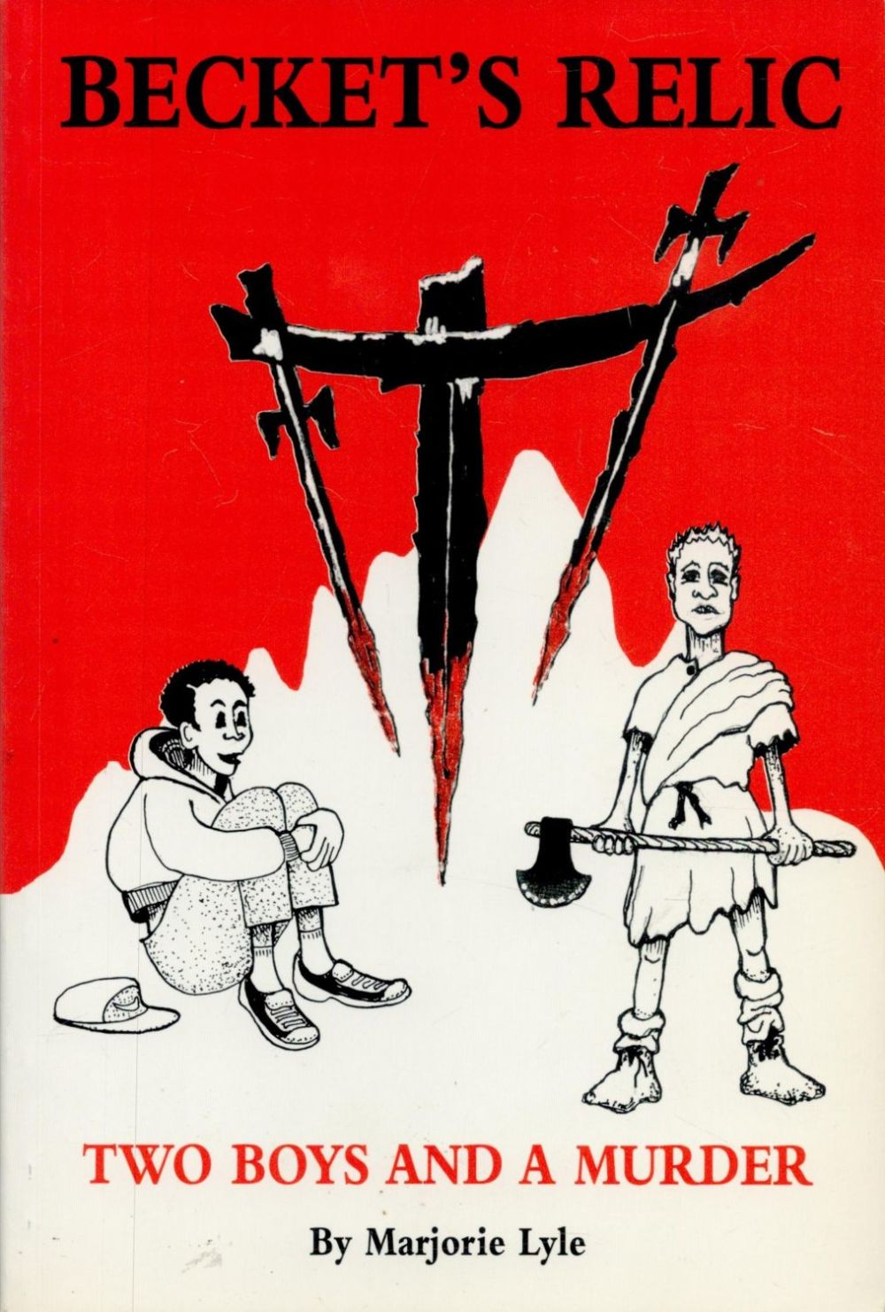 Lot 450: Marjorie Lyle Signed Book, Becket's Relic, Two Boys...