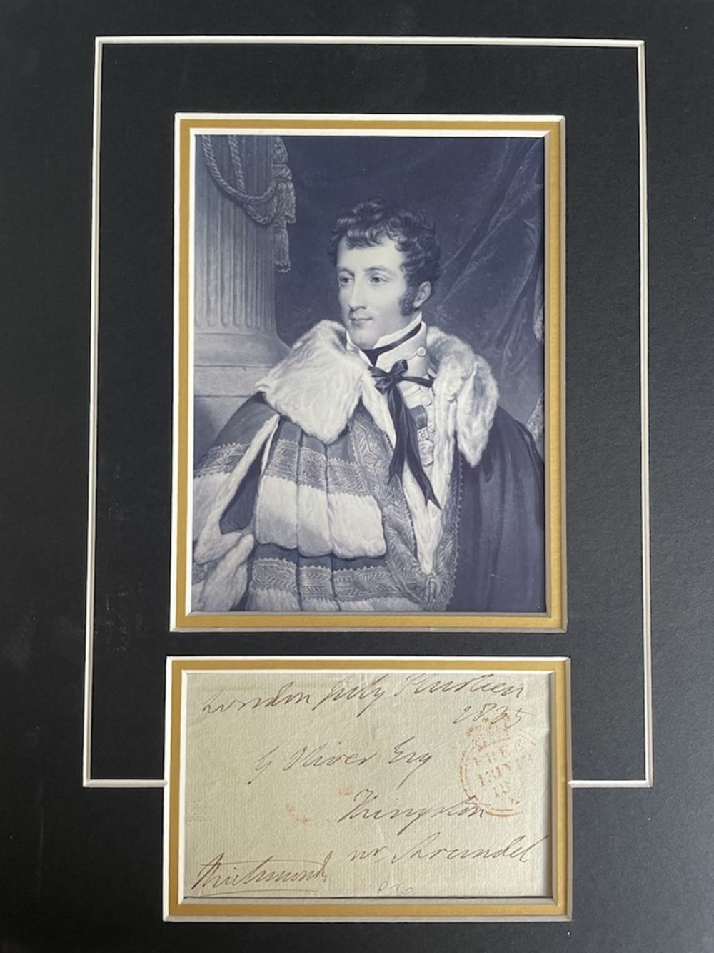 Lot 652: 5th Duke of Richmond MP, Peer and Veteran...
