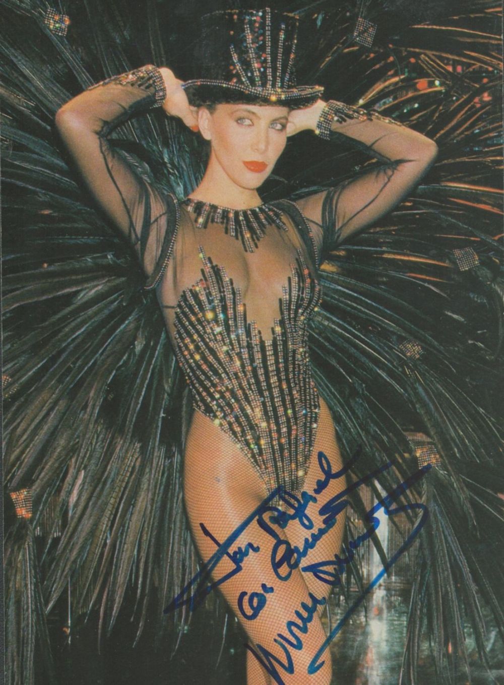 Lot 229: Norma Duval signed 7x5 colour photo. Purificación Martín...
