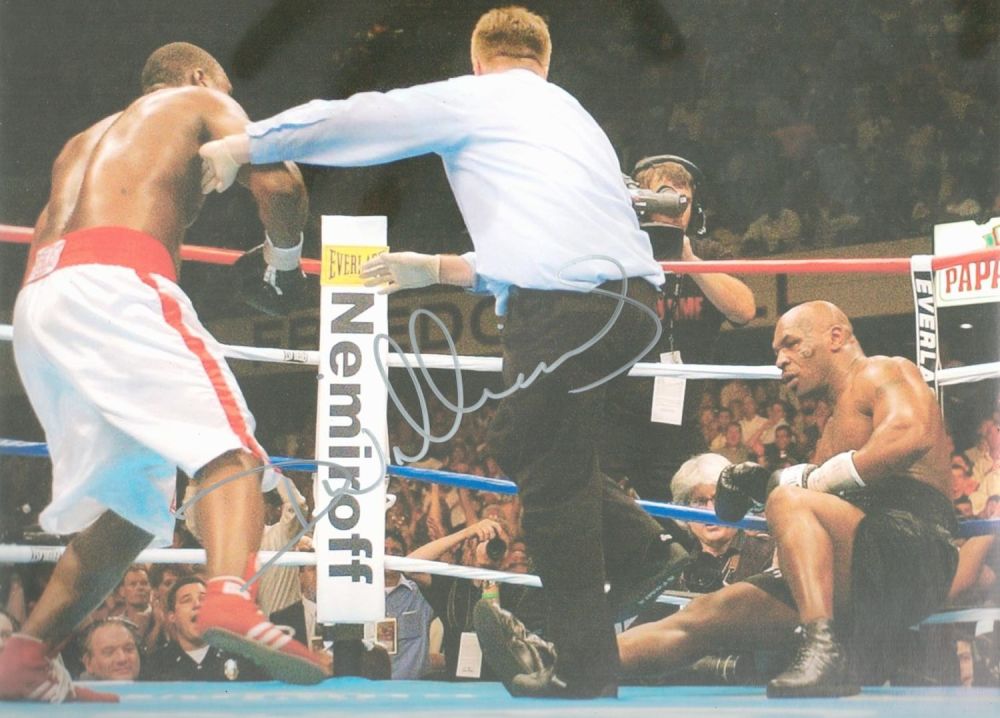 Lot 260: Boxing Danny Williams signed 16x12 inch colour photo...