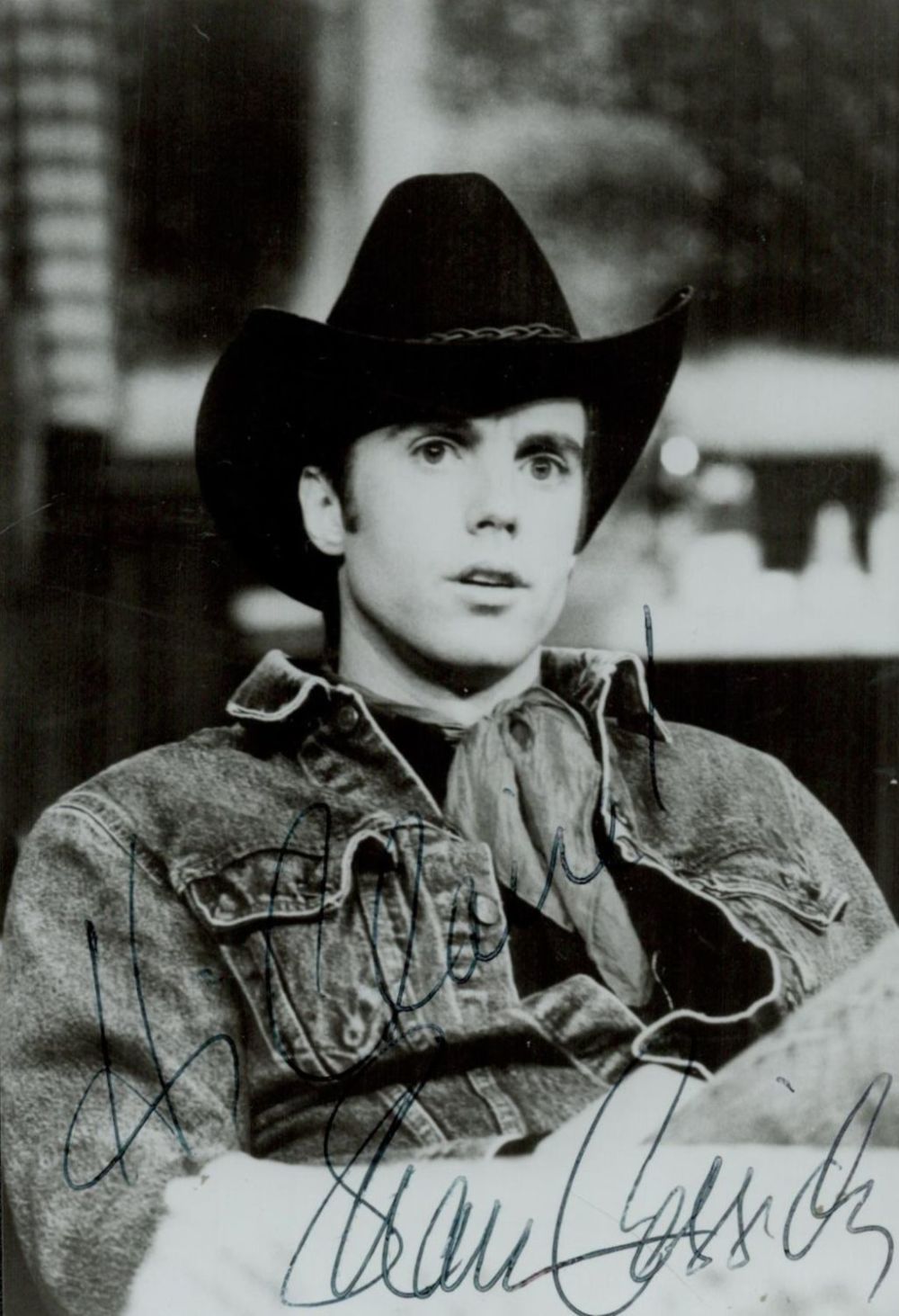 Lot 94: Shaun Cassidy signed Black & White Photo 6x4...