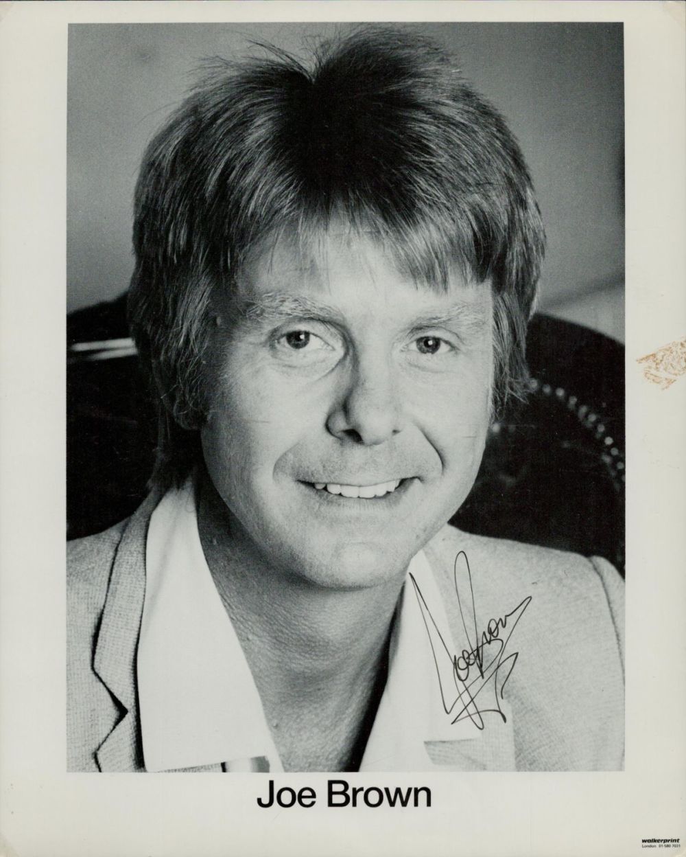 Lot 187: 3 Joe Brown Singer Signed 8x10 Promo Photo....