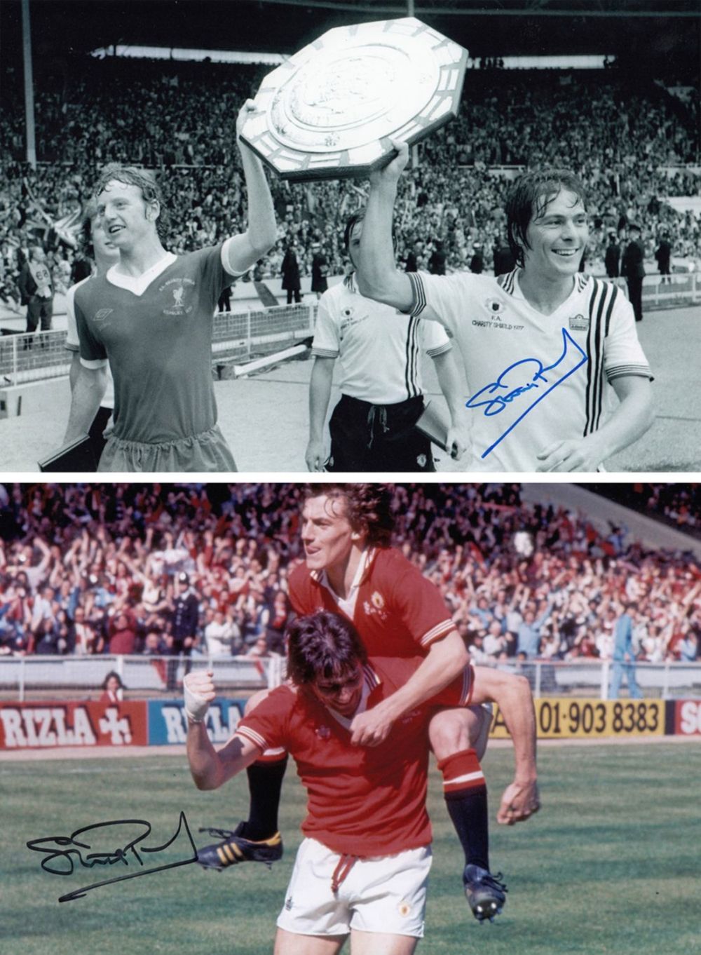 Lot 229: Autographed Stuart Pearson 12 X 8 Photo :...