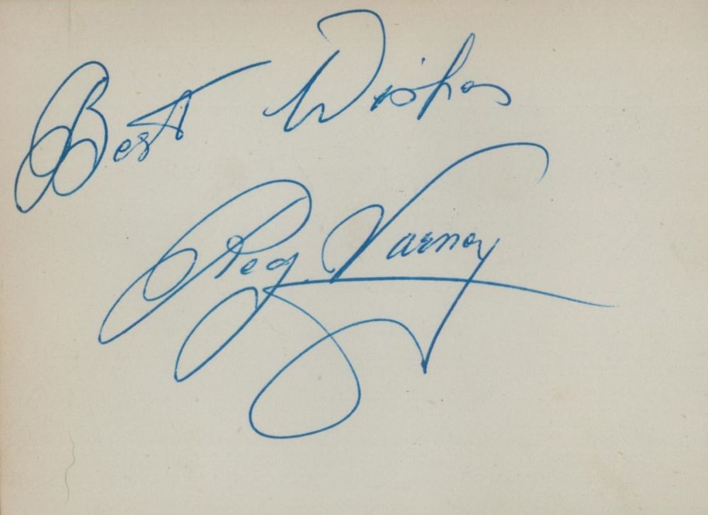 Lot 251: Reg Varney signed 5x4 white album page and...