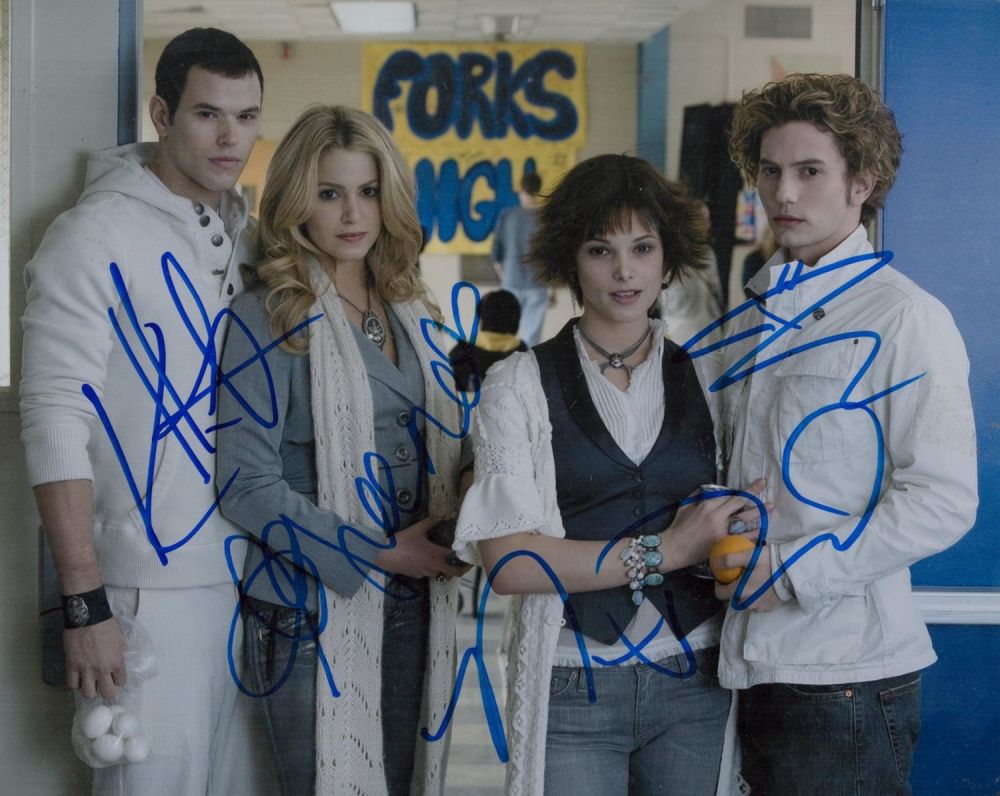 Lot 266: Ashley Greene, Nikki Reed, Kellan Lutz and Jackson...