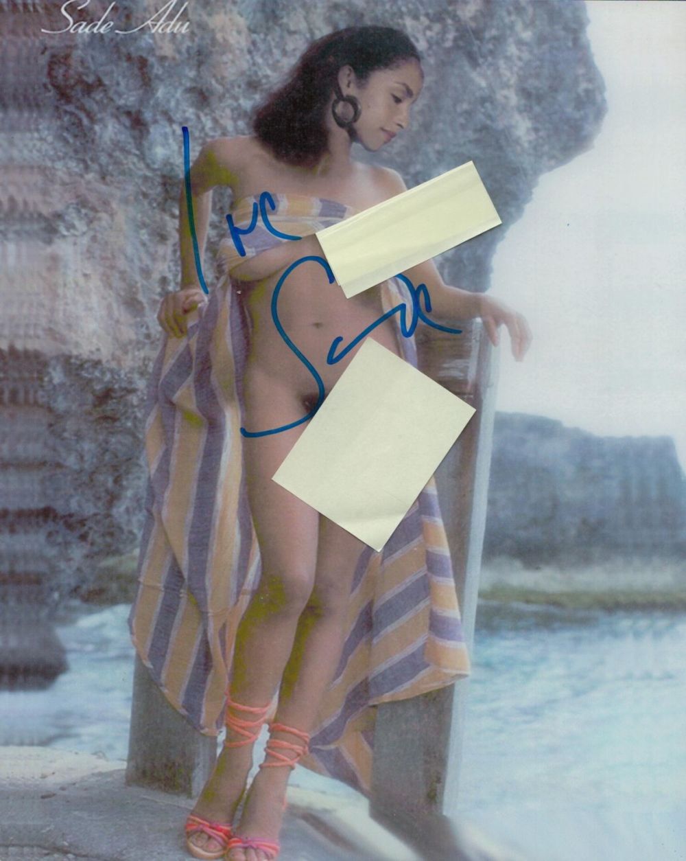 Lot 272: Sade Adu signed 10x8 colour photo. Good condition....