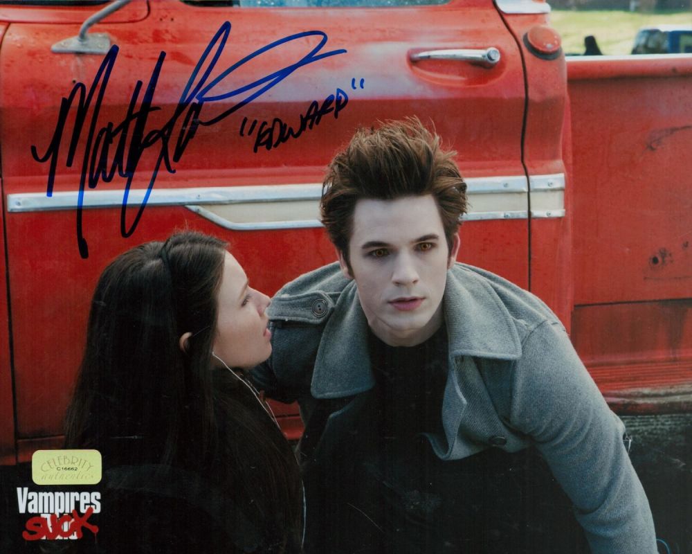 Lot 275: Matt Lanter signed 10x8 colour photo from Vampires...