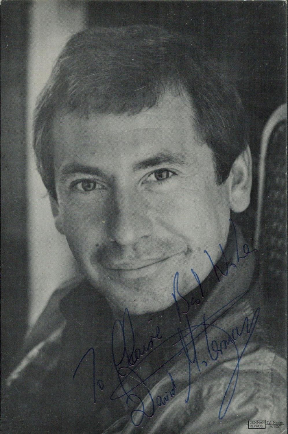 Lot 305: David Masterman signed Black & White Photo. 6x4...