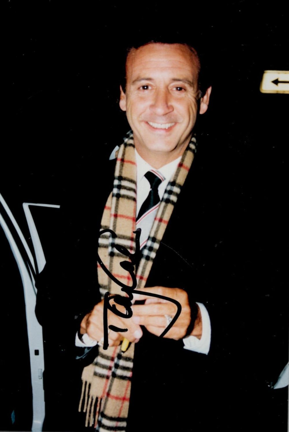 Lot 335: Tony Christie signed Colour Photo 7.5x5 Inch. Dedicated....