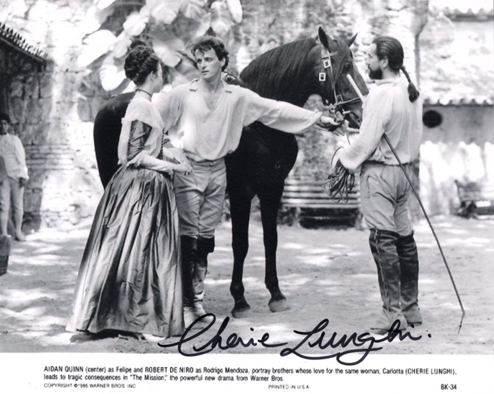 Lot 396: Cherie Lunghi, actress signed 8x10 photo from the...
