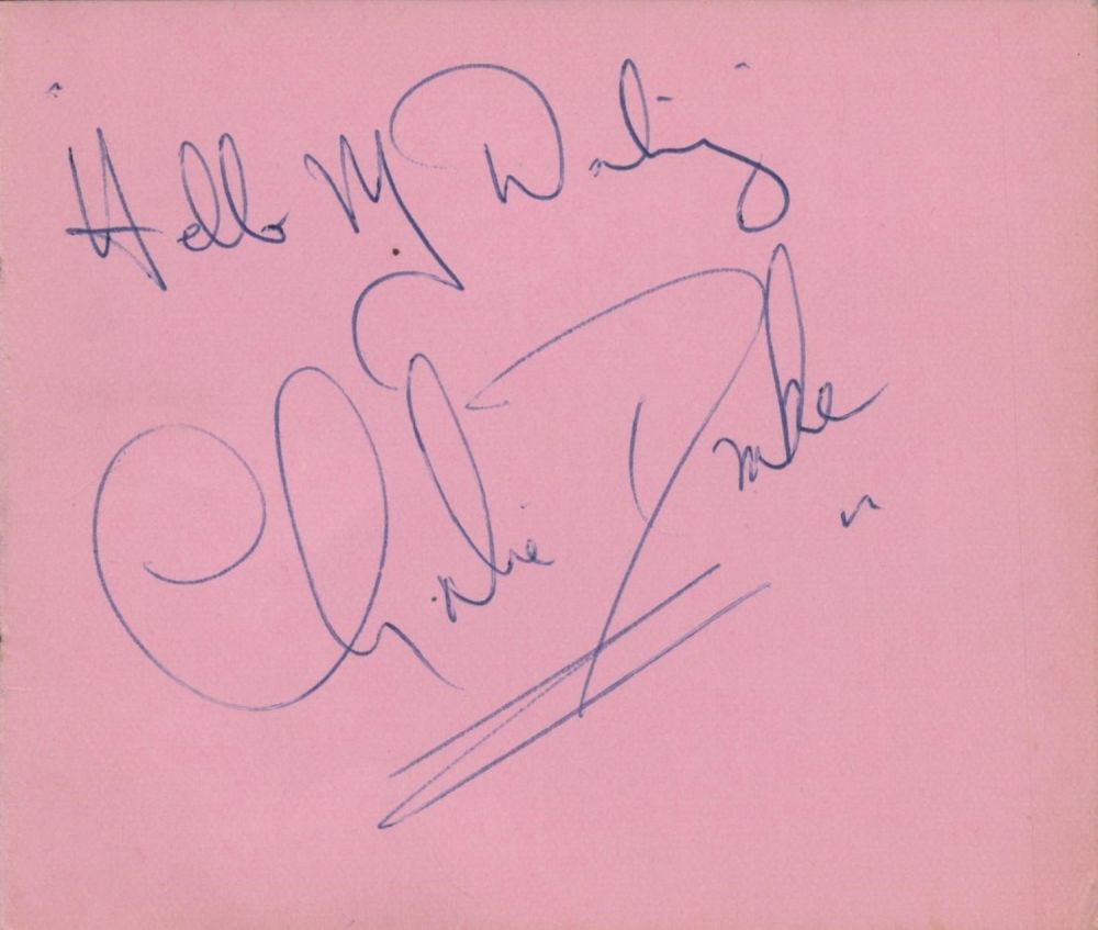 Lot 425: Multi signed Charlie Drake with Pearl Carr &...