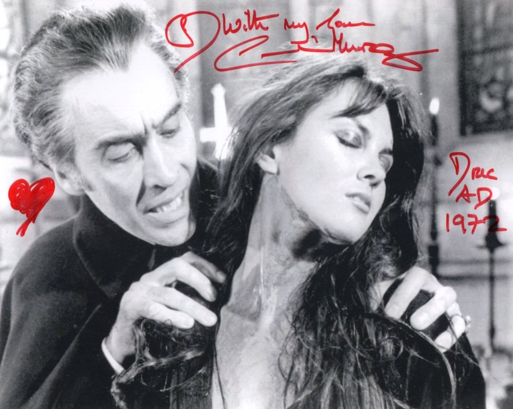 Lot 431: Dracula AD 1972 hammer horror movie 8x10 photo...