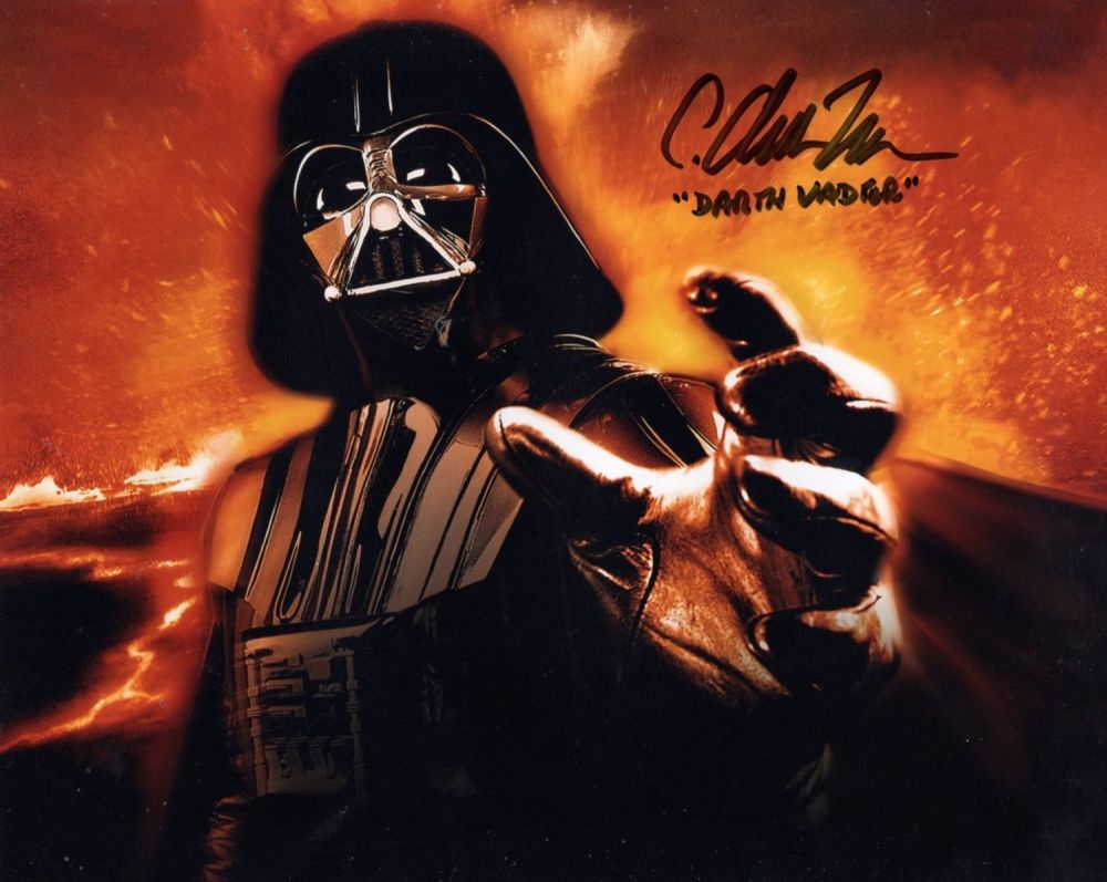 Lot 445: Star Wars The Phantom Menace Darth Vader body...