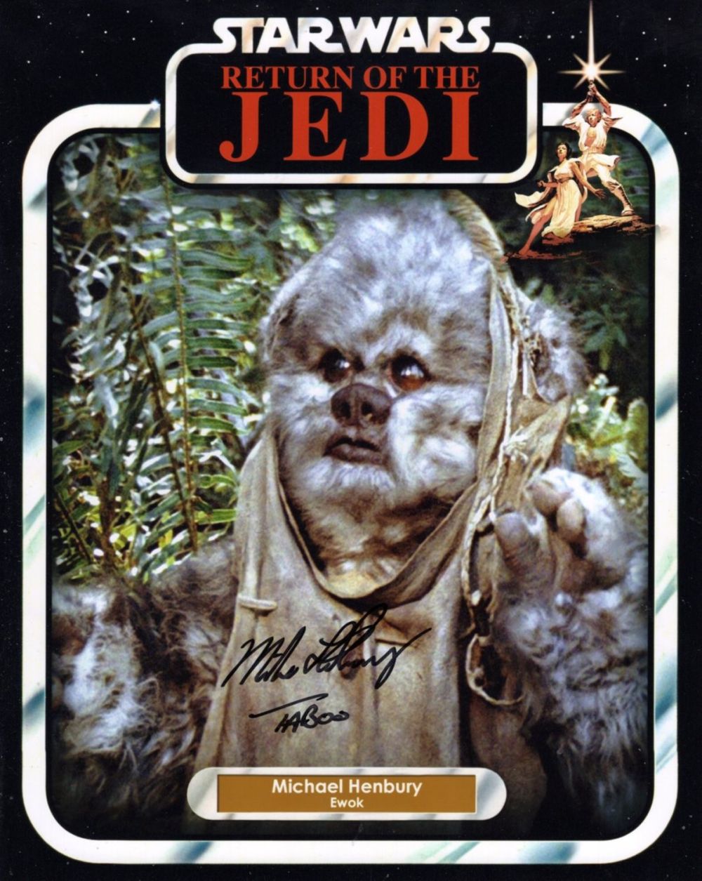 Lot 447: Star Wars The Return of the Jedi 8x10...