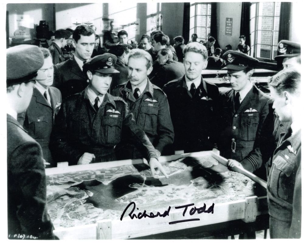 Lot 479: The Dambusters 1954 British war movie 8x10 photo...