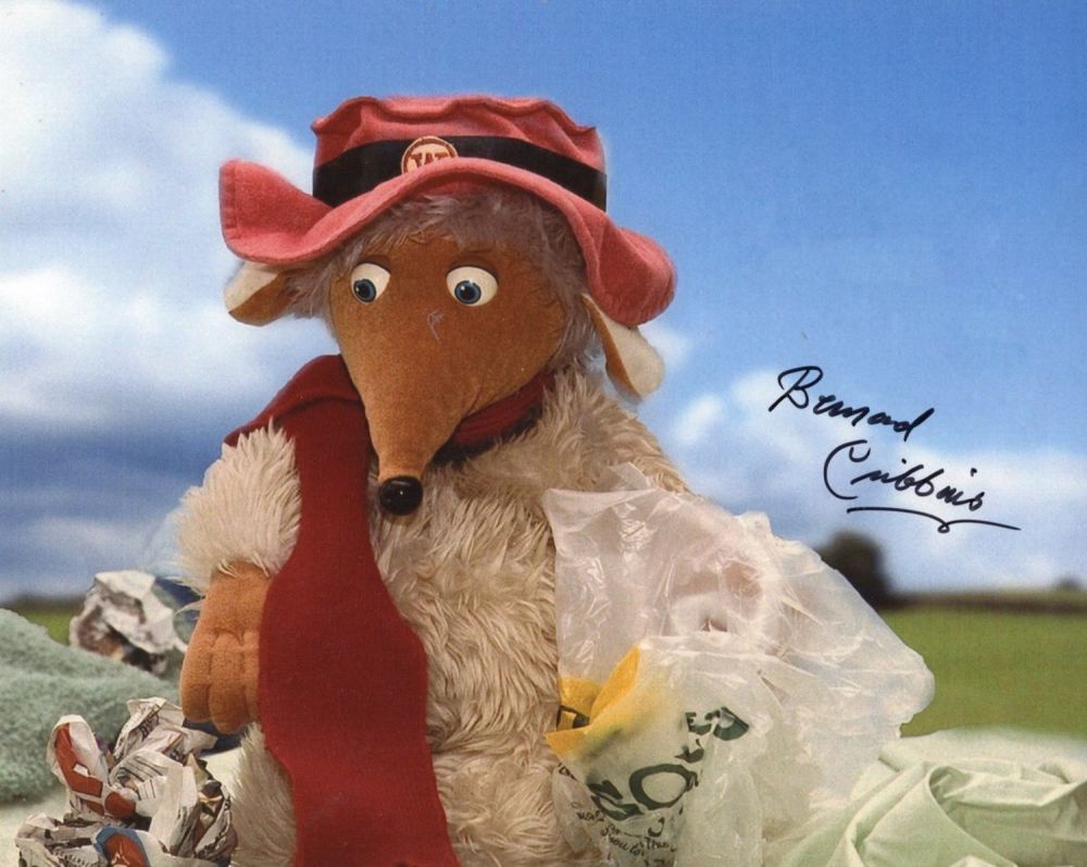 Lot 482: The Wombles. 8x10 photo signed by the late...