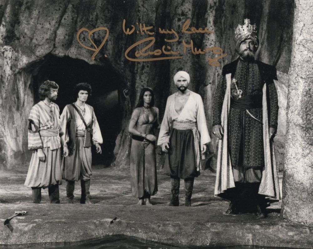 Lot 491: 007 Bond actress Caroline Munro signed The Golden...