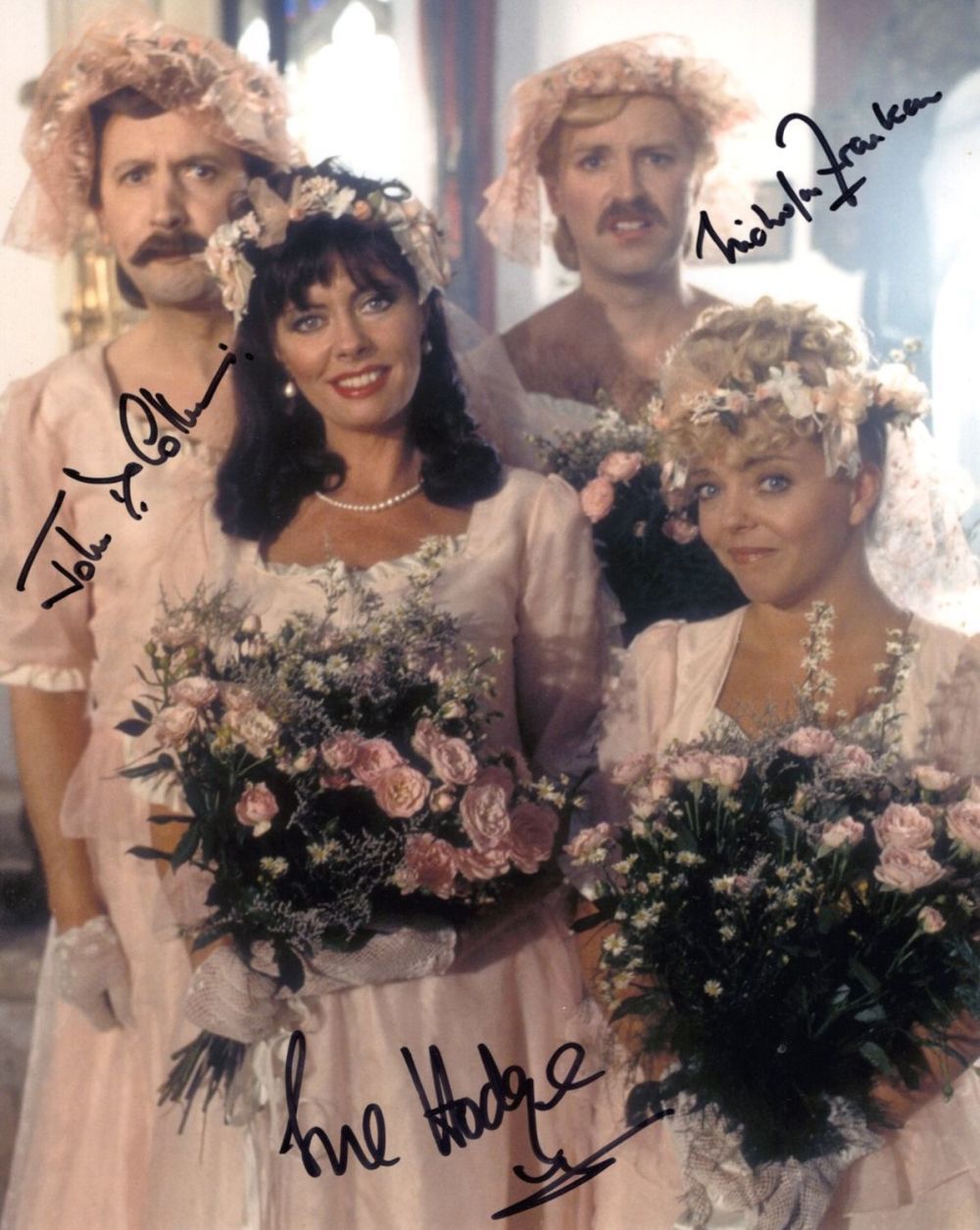 Lot 495: Allo Allo classic comedy series 8x10 photo signed...