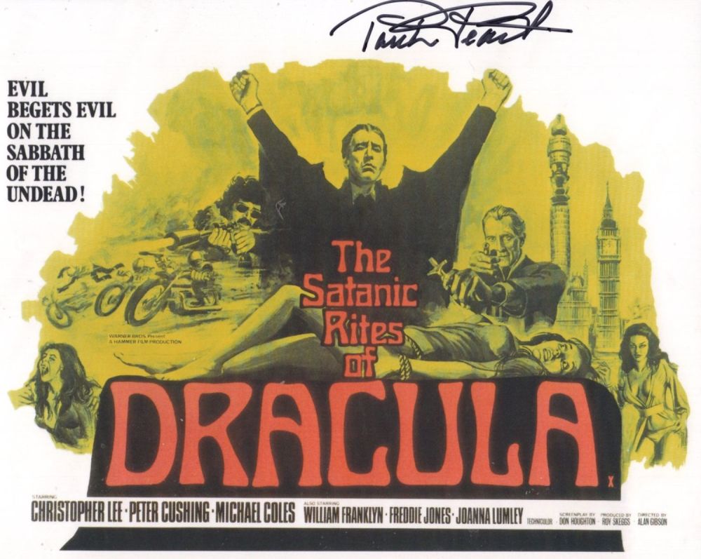 Lot 498: The Satanic Rites of Dracula Hammer horror movie...
