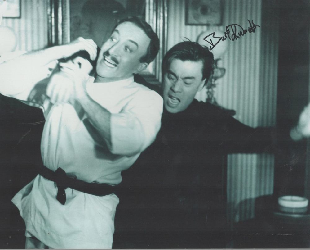 Lot 510: Bert Kwouk signed 10x8 inch black and white,...