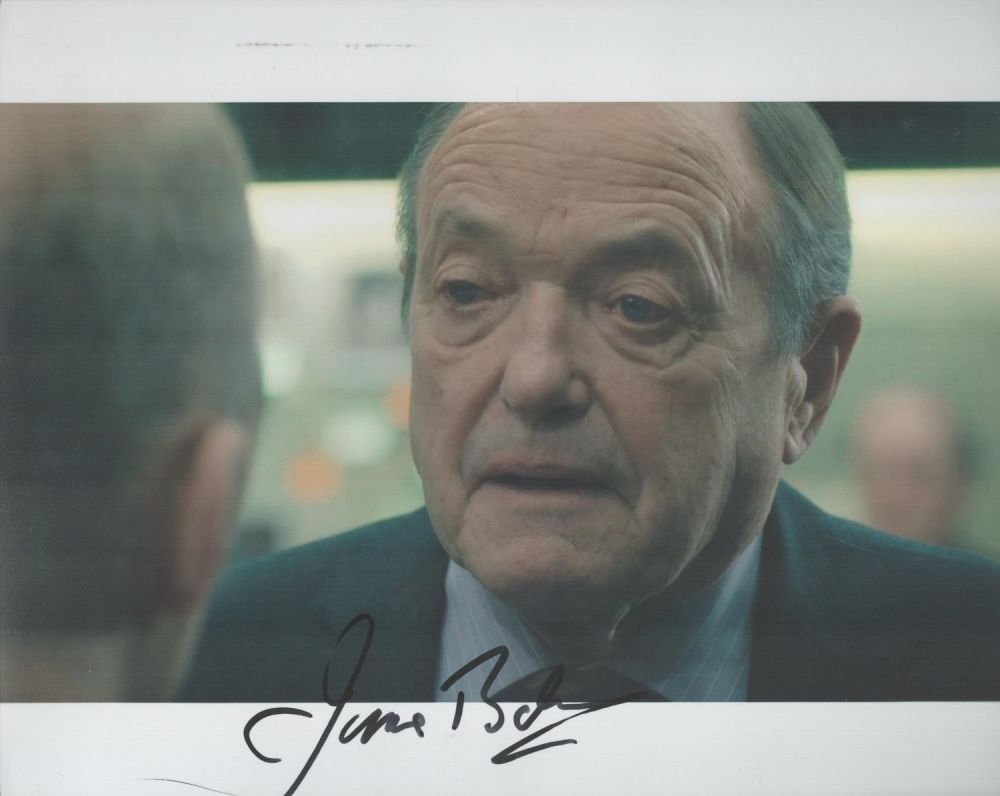 Lot 538: James Bolam signed 10x8 colour photo. Good condition....