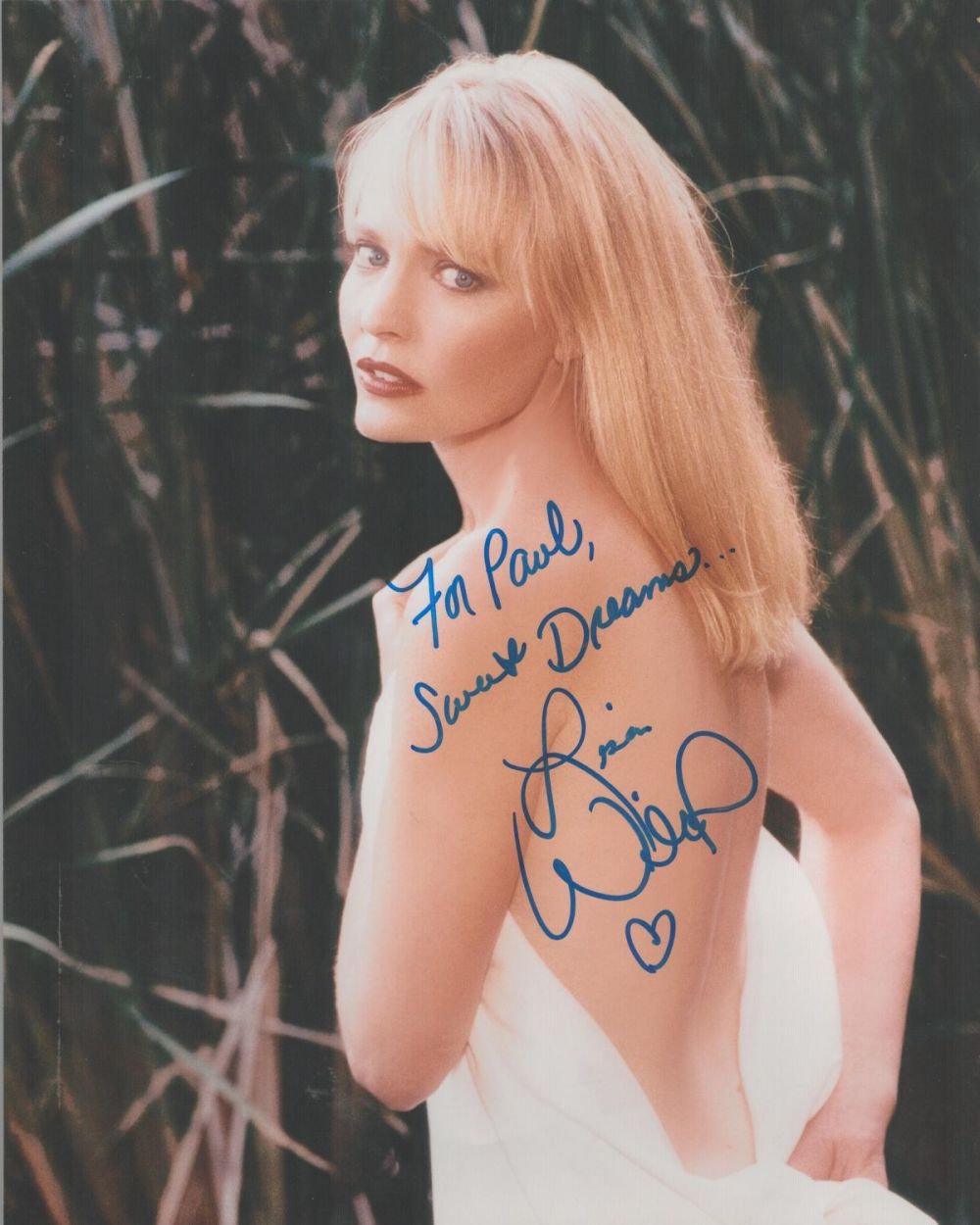 Lot 539: Actor Lisa Wilcox signed 10x8 colour photo dedicated....