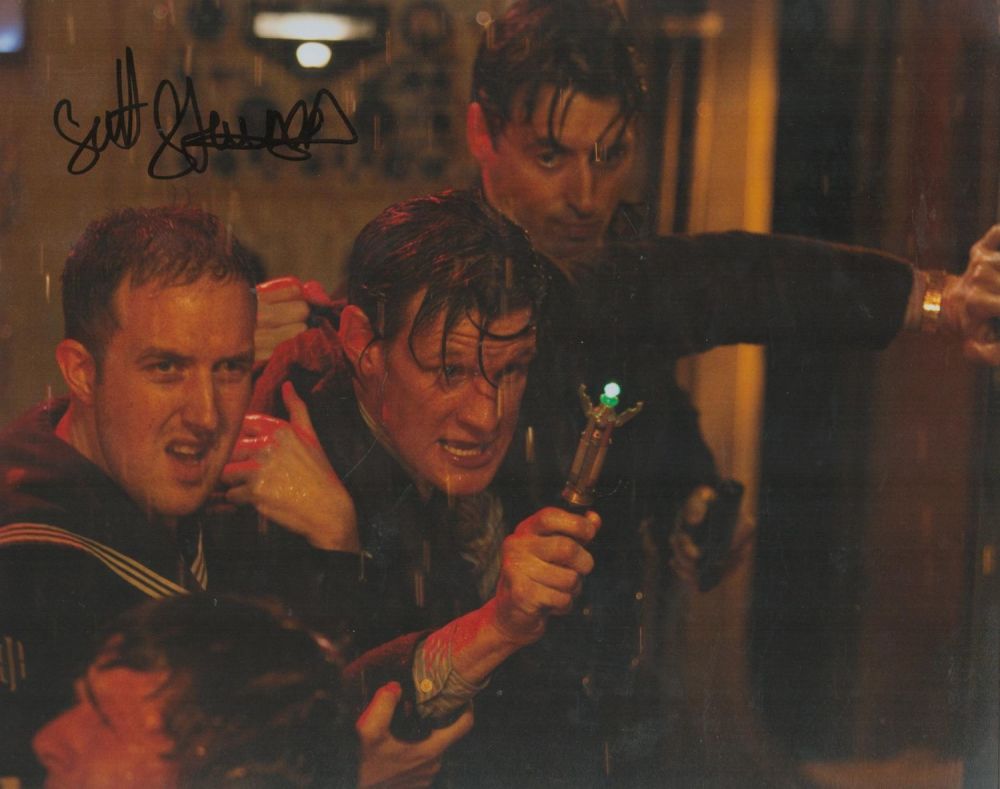 Lot 578: Doctor Who series 'Cold War' 8x10 photo signed...