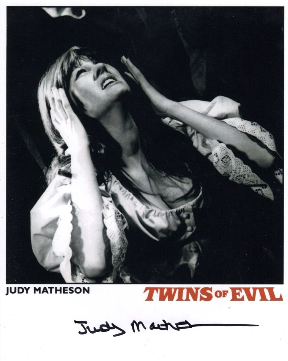 Lot 597: Twins of Evil hammer horror movie 8x10 photo...