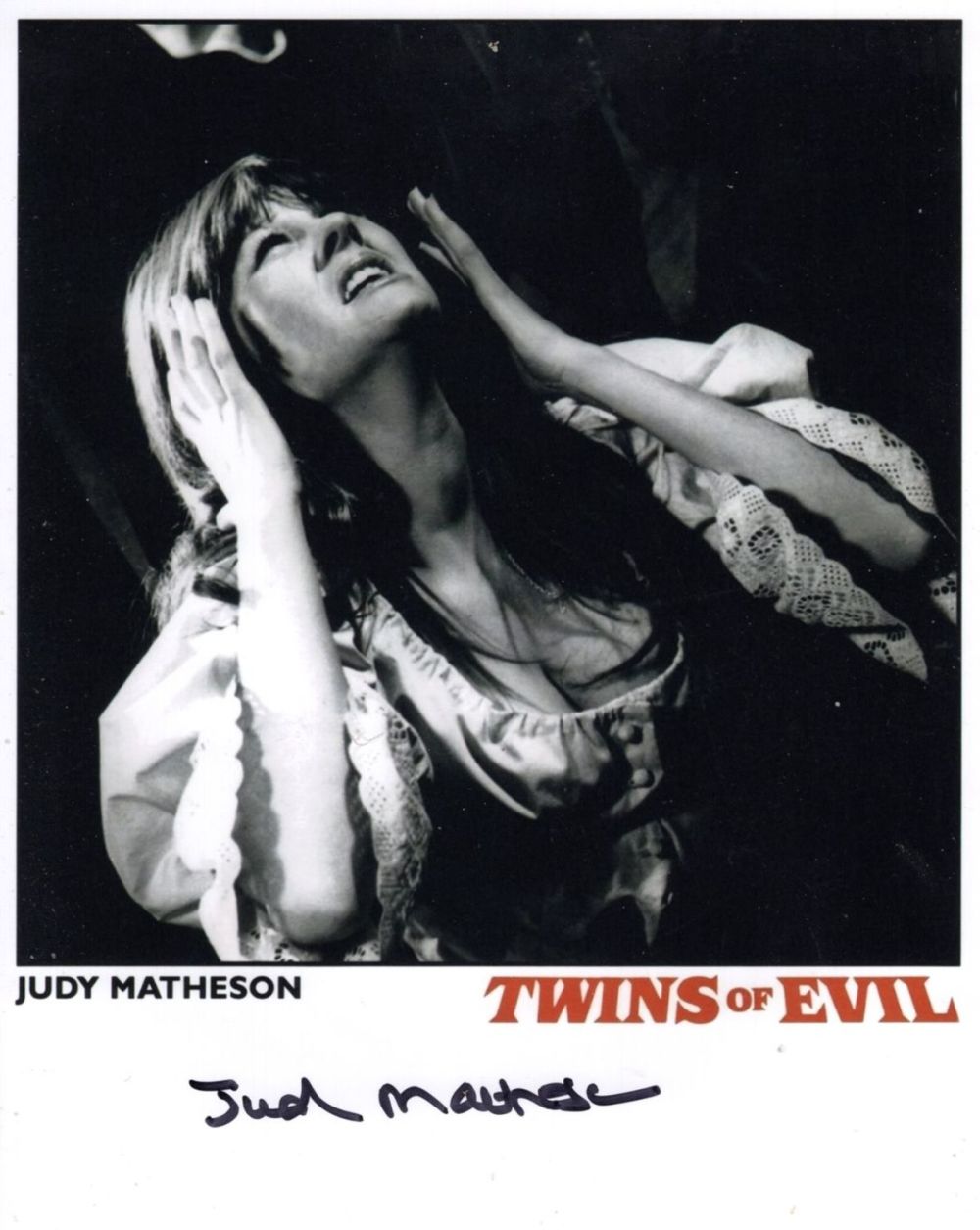 Lot 638: Twins of Evil hammer horror movie 8x10 photo...