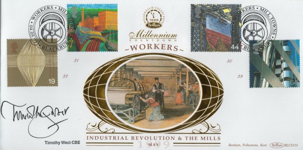 Lot 663: Timothy West CBE signed Workers FDC. 4/5/99 Blackburn...