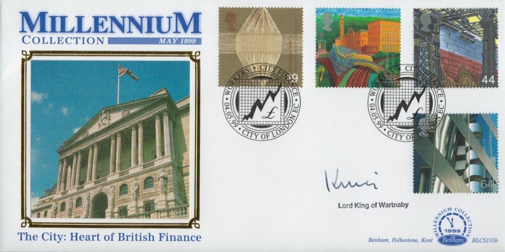 Lot 664: Lord King of Wartnaby signed Workers City Finance...