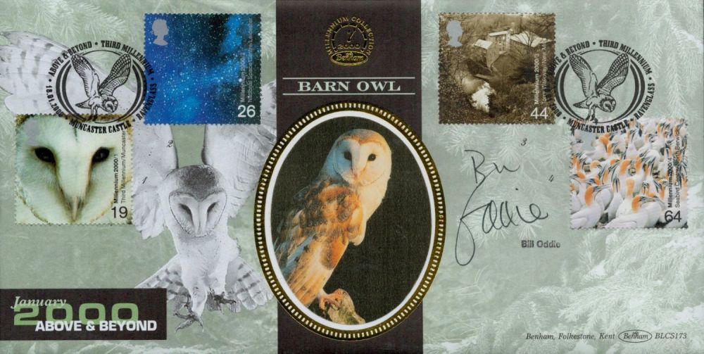 Lot 676: Bill Oddie signed Above and Beyond FDC. 18/1/00...