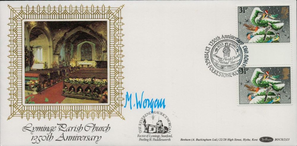 Lot 682: M Worgan signed FDC. Good condition. All autographs...