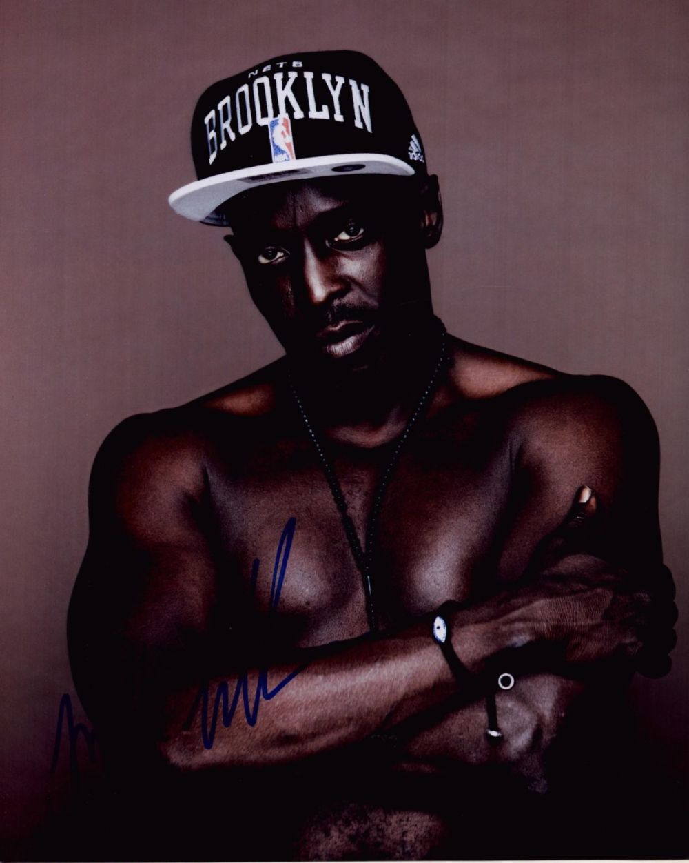 Lot 67: Michael K Williams signed 10x8 colour photo November...