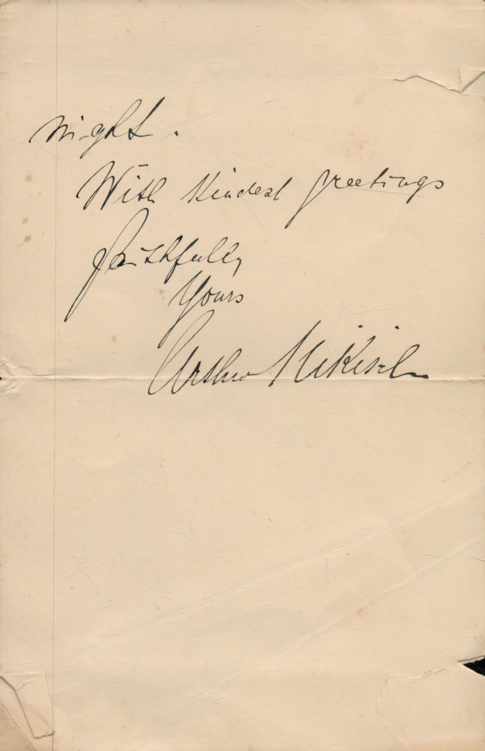 Lot 86: Arthur Nikisch rare vintage early 1900,s ALS on...