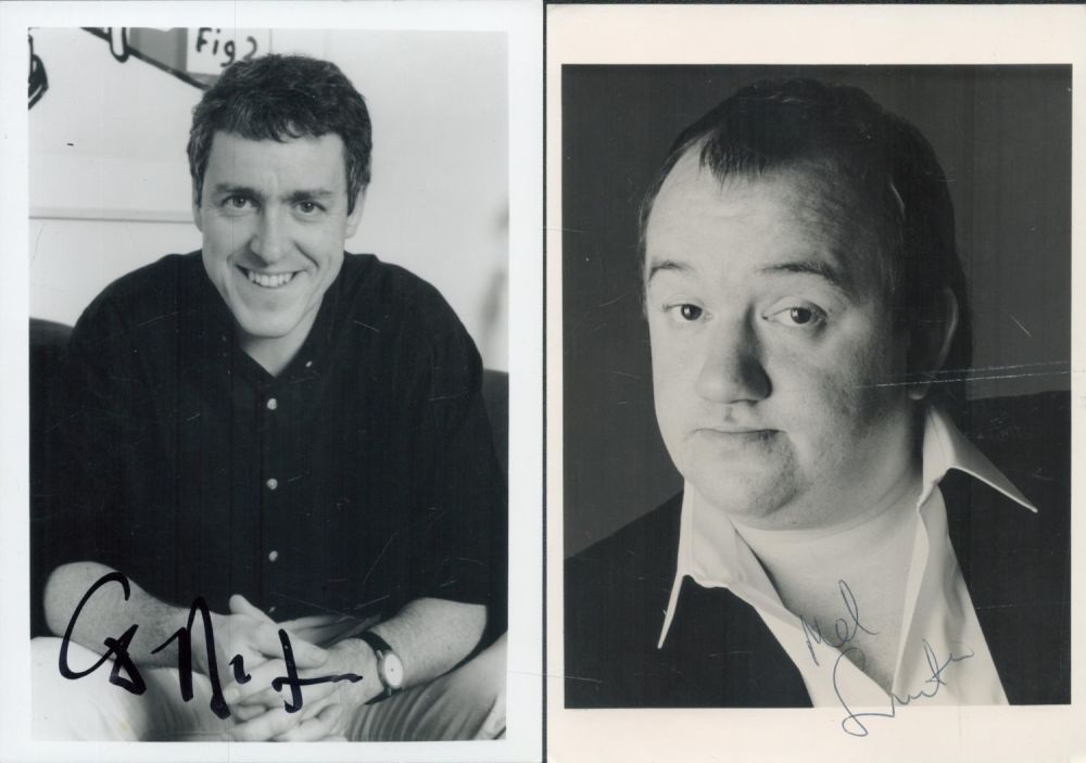 Lot 160: Alas Smith And Jones Comedy Duo 2 Signed...
