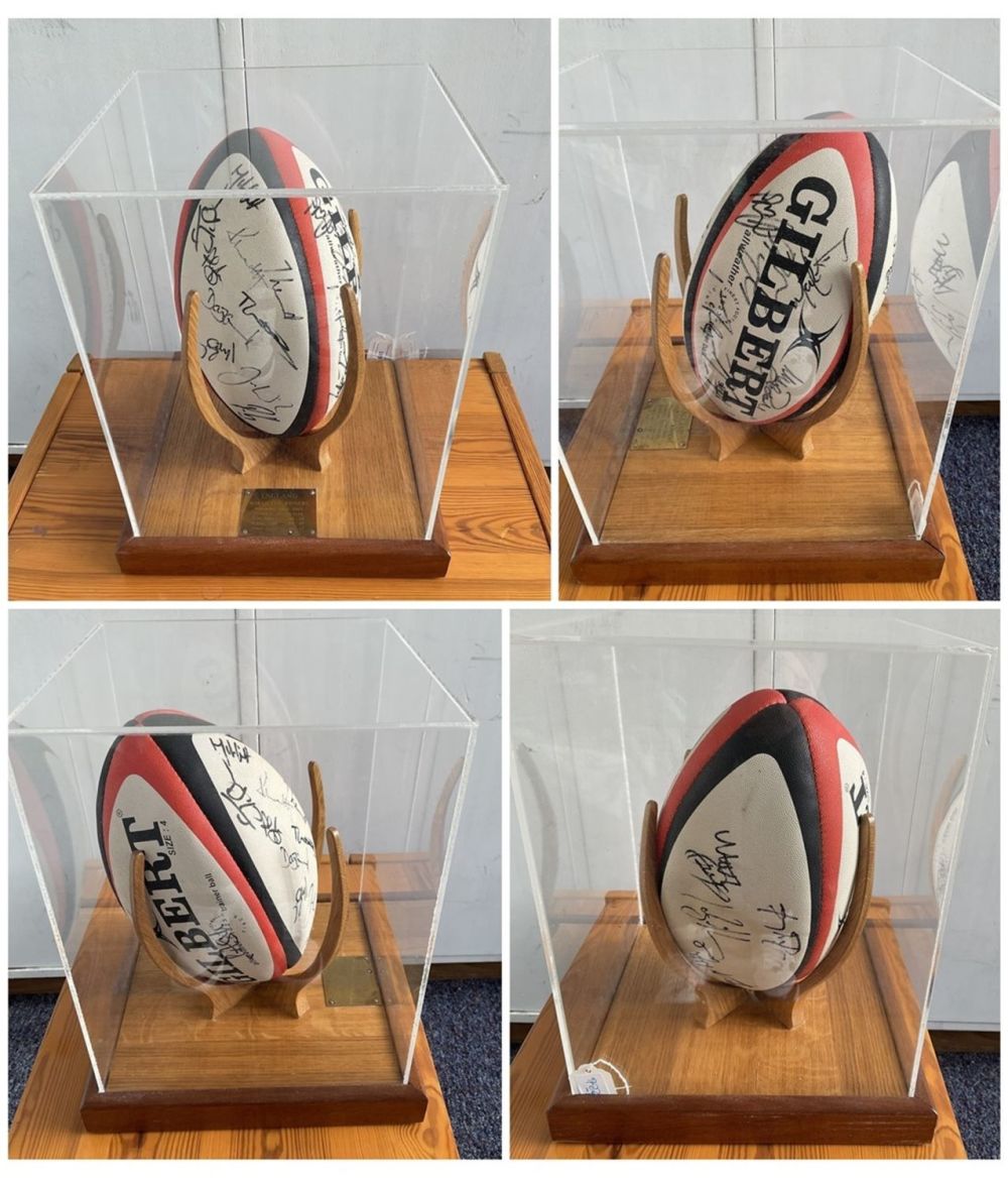 Lot 170: England Rugby Union 2003 World Cup winners multi...